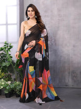 Ready to wear sarees in Multi Coloured
