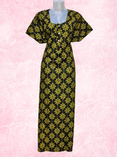 Three button cotton maxi