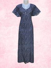 Two button cotton maxi with pocket