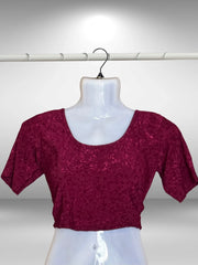 Lycra short Sleeved Blouse (8)