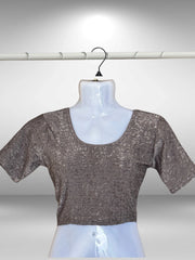 Lycra short Sleeved Blouse (8)