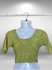 Lycra short Sleeved Blouse (8)