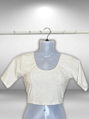 Lycra short Sleeved Blouse (8)