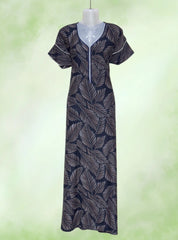 Two layered sleeves alpine maxi