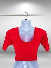 Lycra short Sleeved Blouse (9)