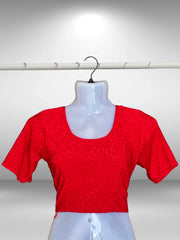 Lycra short Sleeved Blouse (9)