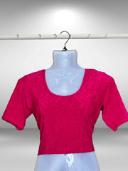 Lycra short Sleeved Blouse (9)