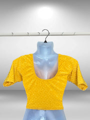 Lycra short Sleeved Blouse (9)