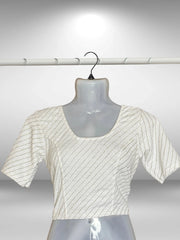 Lycra Short Sleeved Blouse (6)