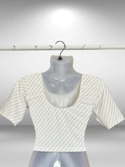 Lycra Short Sleeved Blouse (6)