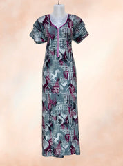 Digital printed alpine maxi