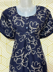Two button alpine maxi with pocket