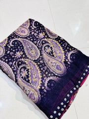 Daily wear sarees with zarkan border with Kuyari design