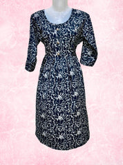 Knee length alpine feeding maxi with side chains