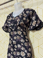 Side chain alpine feeding maxi with pocket