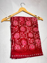 Daily wear sarees with zarkan border with circles