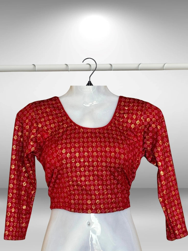 Lycra 3/4 Sleeves Blouses (3)