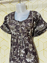 Two button alpine maxi with pocket