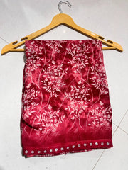 Daily wear sarees with zarkan border with vines