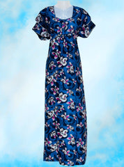 Two button alpine maxi with 2 layered sleeves