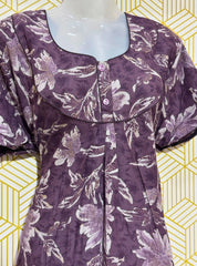 Two button alpine maxi with pocket