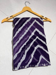 Daily wear sarees with zarkan border with stripes
