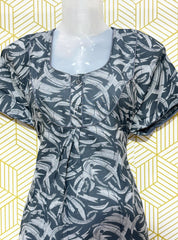 Two button alpine maxi with pocket