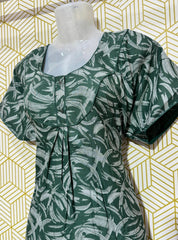 Two button alpine maxi with pocket