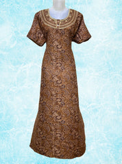 Alpine maxi with two buttons