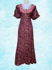 Alpine maxi with two buttons