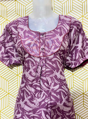 Two button alpine maxi with pocket