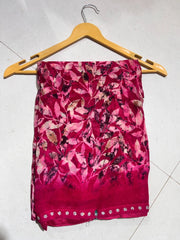 Daily wear sarees with zarkan border with leaves