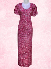 Two button cotton maxi with pocket