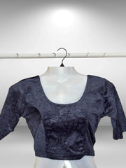 Velvet short sleeved Blouses (5)