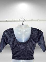 Velvet short sleeved Blouses (5)