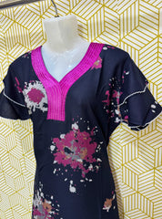 Alpine maxi with belt and pocket