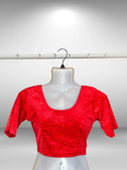 Velvet short sleeved Blouses (5)