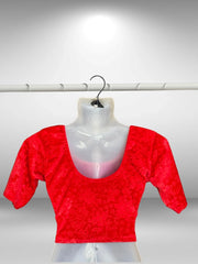 Velvet short sleeved Blouses (5)