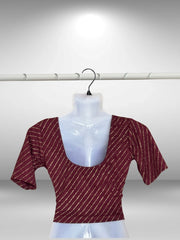Lycra Short Sleeved Blouse (6)