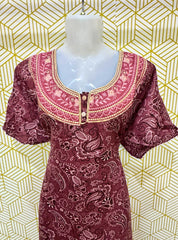 Alpine maxi with two buttons