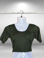 Lycra Short Sleeved Blouse (6)